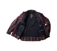 Camicia moto west coast choppers austin kevlar rosso/nero West coast choppers