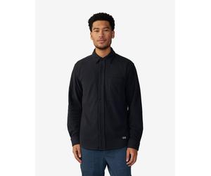 Camicia Mountain Hardwear Microchill manica lunga nero opaco - M