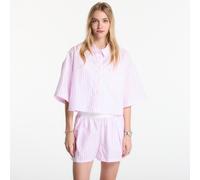 Nike - Magliette Oversize a Righe in Popeline Chill - - Sport - Donna - Rosa - L