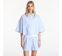Camicia Nike Sportswear Chi Popin Women's Oversized Short-Seeve Top t Photo Bue/ Hydrogen Bue/ Summit White L