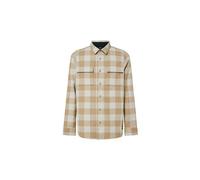 Oakley - Camicia di flanella da uomo con pile - Bear Cozy Flannel Mist Pebble per Uomo in Cotone - Taglia M - Beige