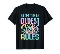 Camicia Oldest Sister I Make The Rules 3 Sisters Matching Maglietta