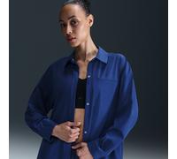 Camicia oversize a manica lunga Dri-FIT Nike 24.7 PerfectStretch - Donna - Blu XL (IT 52-54)