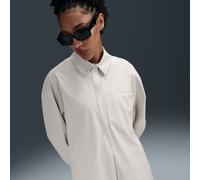 Camicia oversize a manica lunga Dri-FIT Nike 24.7 PerfectStretch - Donna - Marrone 3XL Tall