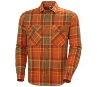Camicia oversize a maniche lunghe in flanella Helly Hansen Lokka Marron L
