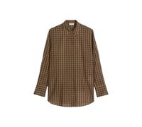 Camicia oversize a quadri donna Marc O'Polo Marron 42