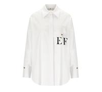 CAMICIA OVERSIZE BIANCA ELISABETTA FRANCHI 38 IT