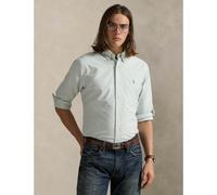 Camicia Oxford a righe custom fit Verde L A righe