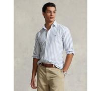 Camicia Oxford aderente a righe Blu XL A righe