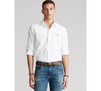 Camicia Oxford Custom Fit Bianco L Tinta unita