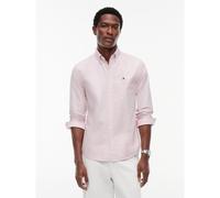 Camicia Oxford dritta a righe Rosso L A righe