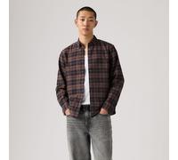 Camicia Oxford Relaxed con colletto abbottonato Marrone XL A righe