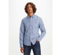 Camicia oxford slim fit Housemark Blu S Tinta unita