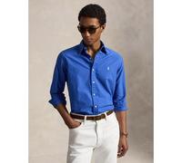 Camicia Oxford slim tinta in capo Blu S Tinta unita