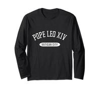 Camicia Papa Leone XIV Stile Classico Città del Vaticano Papa Leone XIV Maglia a Manica