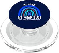 Camicia per abusi sui minori - April We Wear Blue Child Abuse Awareness PopSockets PopGrip per MagSafe
