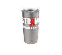 Camicia per il cancro del sangue - Forte consapevolezza del cancro del sangue Bicchiere termico in acciaio inox doppia parete