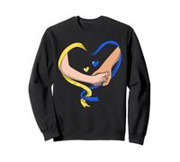 Camicia per la Giornata Mondiale della sindrome di Down Mano-Cuore 3-21 Trisomia 21 Felpa