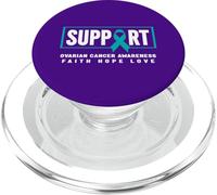 Camicia per la sensibilizzazione al cancro ovarico - Sostieni il cancro ovarico PopSockets PopGrip per MagSafe
