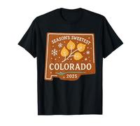 Camicia per Le Vacanze del Colorado Il Pan di Zenzero più Dolce della Stagione 2025 Maglietta