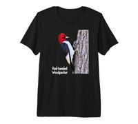 Camicia Picchio Rosso Picchio Uccello Ornitologia Maglietta Premium