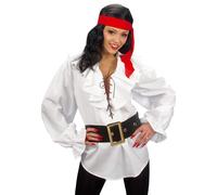 CAMICIA PIRATESSA BIANCA M