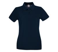 Camicia Polo Premium Donna - Frutta del top in cotone Loom Lady-Fit