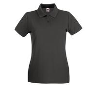 Camicia Polo Premium Donna - Frutta del top in cotone Loom Lady-Fit
