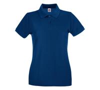 Camicia Polo Premium Donna - Frutta del top in cotone Loom Lady-Fit