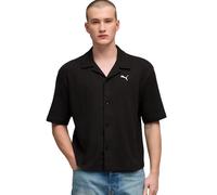 CAMICIA PUMA 634363 01 NERO ESSENTIALS WARDROBE