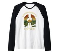 Camicia Red River Gorge Arch Climber Nature Sunset Canyon Maglia con Maniche Raglan
