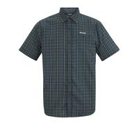 Regatta Begarno Short Sleeve Shirt Blu M Uomo