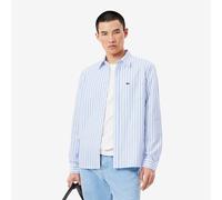 Camicia regular fit in tessuto oxford rigato Blu L A righe