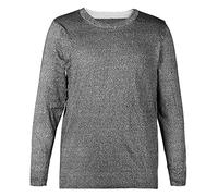 Camicia Resistente al Taglio Abbigliamento Antitaglio Pullover Protettivo di Livello 5 Girocollo Camicia di Sicurezza sul Lavoro a Maniche Lunghe Per La Produzione Industriale(l)