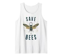 Camicia retrò Save The Bees, Apicoltore delle api, Giornata della Terra Canotta