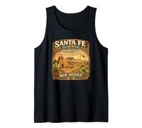 Camicia Santa Fe Vacanze Familiari New Mexico Santa Fe Souvenir Canotta