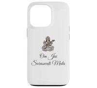Camicia Saraswati Design Om Jai Saraswati Mata Custodia per iPhone 13 Pro