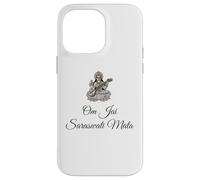 Camicia Saraswati Design Om Jai Saraswati Mata Custodia per iPhone 14 Pro Max