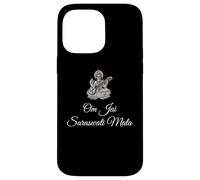 Camicia Saraswati Design Om Jai Saraswati Mata Custodia per iPhone 14 Pro Max