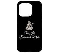 Camicia Saraswati Design Om Jai Saraswati Mata Custodia per iPhone 15 Pro