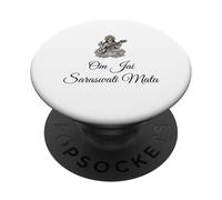 Camicia Saraswati Design Om Jai Saraswati Mata PopSockets PopGrip Adesivo