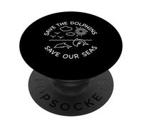 Camicia Save the Delphins PopSockets PopGrip Adesivo