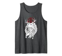 Camicia Sciamano Heilung per Vichingo Canotta, Uomo, Grigio Scuro, S