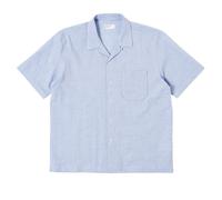 Camicia Seersucker Uomo Pale Blue