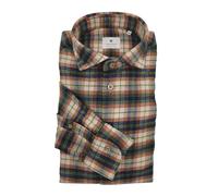 Camicia Simo Cachemire Uomo Brown/Green/Blue