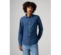 Camicia slim Battery Housemark Blu / Indigo Stonewash levi > clothing > men