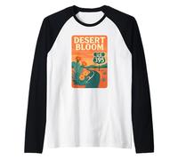 Camicia Springs Desert Retro Palm California Oasis Getaway Maglia con Maniche Raglan