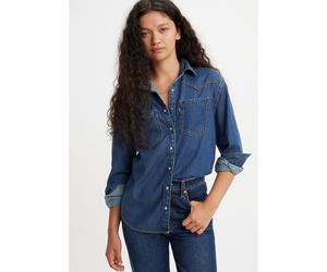 Camicia stampata Teodora Western Blu S Floreale