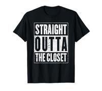 Camicia Straight Outta The Closet | Look invecchiato originale Maglietta