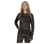 Camicia Strato Intermedio a Maniche Lunghe FXR Atmosphere 25 Donna Militare camo/MerlotXS Militare camo,Merlot